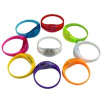 9Pieces Vibrant LED Party Bracelets Easy Activation Glowing Accessories Glowing Wristbands for Concerts
