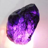 Huge Size 75 Ct Purple Sapphire Rough Natural Uncut CERTIFIED Loose Gemstone 50.9 mm approx violetinė
