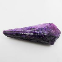Natural Uncut Raw Purple Sapphire Rough 127.90 Ct Loose Gemstone CERTIFIED 84.4 mm approx