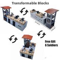 High-Quality Moc High-Quality German Army style High-Quality Weapons High-Quality Building High-Quality Blocks Play sets High-Quality For