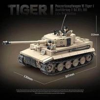High-Quality 100233 High-Quality German High-Quality Tiger Army style High-Quality Armored Transport vehicle Armored combat vehicle High-Quality no box
