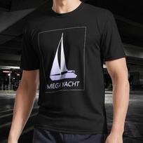 Mega Yacht Logo Active T-Shirt Mens Womens Tees Top Funny Size S to 5XL L