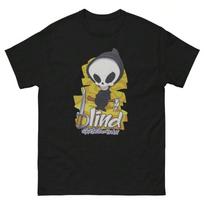 Unisex's Summer Round Neck Short Sleeved Casual Print Blind SkateboaJIANs Vintage T-Shirt S