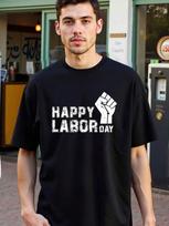 Natee Unisex'S Strong Fist Happy Labor Day T-Shirtt Shirt Shirts Clothes Tee Tshirts S