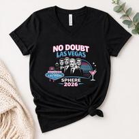 No Doubt Las Vegas 2026 V-Neck Unisex T-Shirt Girls Trip Concert Tee Ska Punk Band Fan Reunion Tour Vegas Sphere Girls Trip Black V-NECK Shirt XXL
