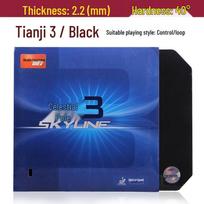 DHS Red Double Happiness Tian Ji 3 Table Tennis Backhand Rubber - Fast Attack & Loop Control