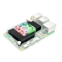 ElectroCookie Raspberry Pi 5 Active Cooler, CPU Heatsink, Temperature-Controlled Cooling Fan for Raspberry Pi 5 (RGB LED)
