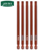 LAOA 1/4 inch Magnetic Hex Screwdriver Bit H6.0x150mm