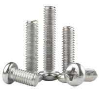 304 Stainless Steel Phillips Pan Head Screw M2.5x8