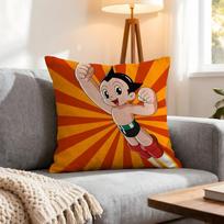 Anime Astro Boy Cushion Cover 4Pcs Decorative Covers Soft Cushion Case for Sofa Couch Decor 40x40 45x45 Pillowcases 4PCS