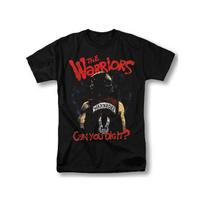Men's  Wolf Warrior  Movie Graphic T-Shirt - Retro 80s Gangster Movie Design, with the Words  Can You Understand?  Printed on the Back. Black S