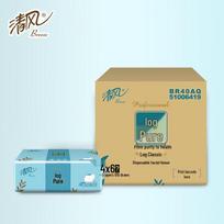 Qingfeng Original Wood Pulp Soft Pack Toilet Paper