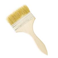 Hemei 4-inch Wood Handle Pig Bristle Paint Brush