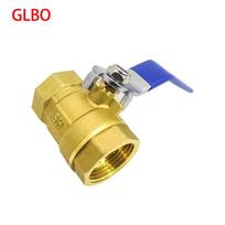 GLBO Brass Double Internal Thread Ball Valve