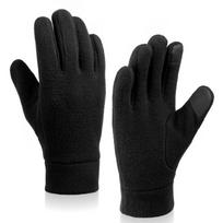 Korean Style Full Finger Mittens Five Finger Cycling Gloves Comfortable Thin Fleece Gloves  Winter XL