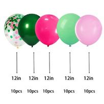 Balloon Thickened Ma Long Blue Blue White Arrangement Scene Activity Decoration Classroom 50pcs