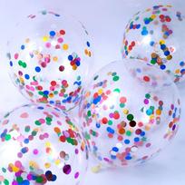 12 Inch Transparent Sequined Balloon Birthday Party Decoration Latex Balloon Internet Celebrity Douyin Decoration Decoration Party Balloon