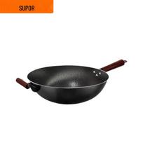 SUPOR 30CM Coating-Free Fine Iron Stir-fry Wok