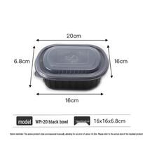 St. Billy Disposable Divided Meal Prep Containers