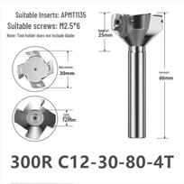 Integrated Right-Angle Turret Milling Cutter Holder