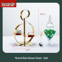 European Style Light Luxury 3-Tier Dessert Stand