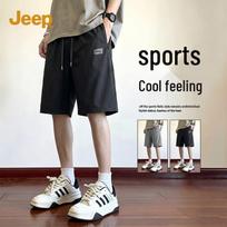 JEEP Men's 3D Elastic Sports Shorts 3XL