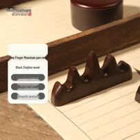 Solid Wood Calligraphy Pen Rest