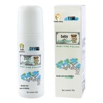 Acya Wei Shi Baby Pine Pollen Cool Talcum Powder - Anti-Prickly Heat & Sweat Absorbing Powder for Babies 50g Baby Pine Pollen beveik baltos spalvos