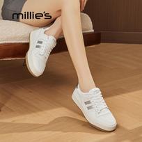 Millies Women's Leather Platform German Army Trainers EU 38