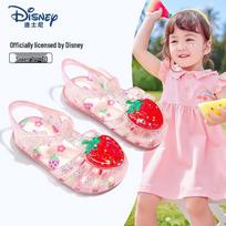 Disney Girls' Strawberry Jelly Sandals 26