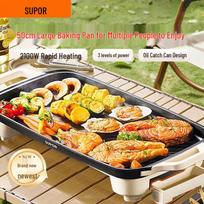 SUPOR Electric Grill Griddle CN plug (adapter included)