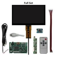 7 colių LCD ekranas Monitorius Tvarkyklės valdymo plokštė Audio HDMI suderinamas skaitmeninimo jutiklinis ekranas, skirtas Raspberry Pi Banana Pi kompiuteriui