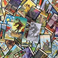 10*6 cm New Vision Tarot skardoje
