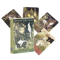 10,3*6 cm Oracle Deck Card Universal Folk 44 kortos pilna anglų versija PDF vadovas Būrimas stalo žaidimas vakarėliams kortoms Tarot