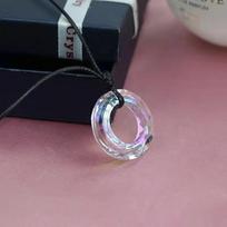 Anime Tian Guan Ci Fu karoliai dangaus pareigūno palaima Hua Cheng Xie Lian Cosplay krištolo pakabukas Choker papuošalų priedai