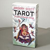 10,5*6 cm Gregory Scott Taro 78 vnt kortelės išreiškia pozityvumą ir harmoniją per stebuklų galios grožį ir magiją