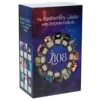 IN2IT Zodiac 108 Oracle Deck su raktiniais žodžiais 132 Oracle kortelėmis, pagrįsta astrologija numerologija standžioje dėžutėje 12 * 7 cm