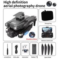 2024 m. naujas YK8 mini dronas 8K ESC HD plataus kampo kamera be šepetėlių variklis WIFI optinio srauto padėties nustatymo kliūčių išvengimo drono ketursparnio sraigtasparnio žaislas 1 Battery juoda