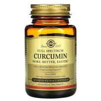 Solgar - Full Spectrum Curcumin, 40 mg. 30 Liquid Extract Softgel