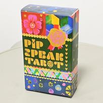 10,3*6 cm Pipspeak Tarot prancūzų kalba Puikus 78 kortelių Marselio stiliaus kaladė apima įnoringą pip skaitymo pasaulį