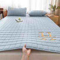 Namų čiužinys Miegamojo grindys Individualus čiužinys Kempinė Antklodė Grindų miego kilimėlis Neslystantis su elastine juosta Be pagalvės užvalkalo Only 2pc Pillowcase gray
