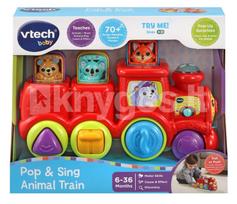 VTECH Muzikinis gyvūnėlių traukinukas (Anglų kalba)