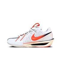Nike G.T. Cut 3 White Orange IB8870-191 Men's Size EU 40.5 oranžinė