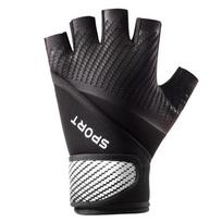 New fitness gloves outdoor sports half finger non-slip, sweat-proof and breathable wrist guards cycling equipment dumbbell protective gloves M