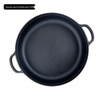 Yoshida meistro 35 cm ketaus keptuvė su dangčiu