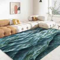 3D Ocean Sea Water Rug Sea Carpet for Living Room Rugs Home Floor Decor Living Room Rugs for Bedroom Carpets for Living Room 40X60CM