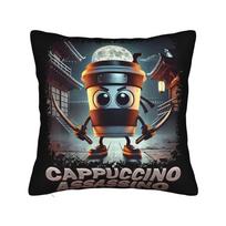 Strawberry Elephant Italian Brainrot Meme Pillowcase Soft Fabric Cushion Cover Decoration  Throw Pillow Case Cover Bed 30cmx30cm