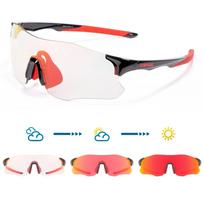 Kapvoe Photochromic Cycling Sunglasses UV400 Sports Glasses MTB Bicycle Eyewear Running Goggles Outdoor Photochromic Lens