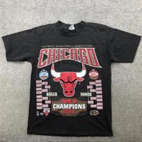 Vintažiniai Chicago Bulls marškinėliai Vyriški Dydis L Juodi NBA Krepšinio 1996 M. Čempionai 90-tieji 4XL
