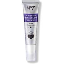 No7 Advanced Retinol 1.5% kompleksas naktinis koncentratas